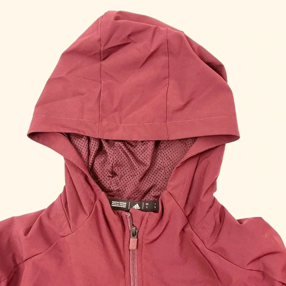 Adidas Arizonia State “Sun Devils” Maroon Full Zip Unisex Athletic Jacket Size L - Picture 6 of 16